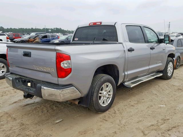 5TFDW5F12HX615648 - 2017 TOYOTA TUNDRA CRE GRAY photo 4