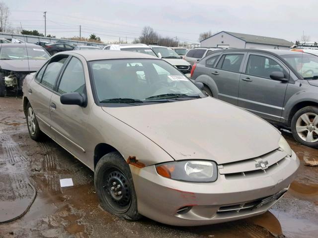 1G1JF52FX37121785 - 2003 CHEVROLET CAVALIER L GOLD photo 1