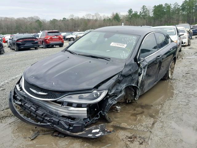 1C3CCCAB3HN508262 - 2017 CHRYSLER 200 LIMITE BLACK photo 2