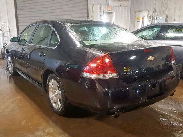 2G1WB5E3XE1150920 - 2014 CHEVROLET IMPALA LIM BLACK photo 3