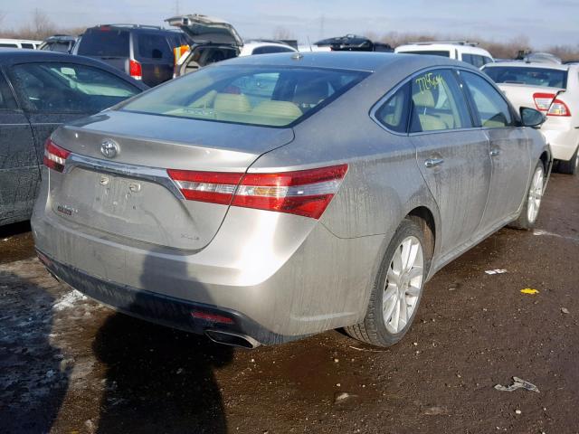 4T1BK1EB0DU070403 - 2013 TOYOTA AVALON BAS TAN photo 4