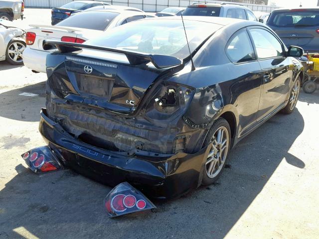 JTKDE3B77A0313202 - 2010 TOYOTA SCION TC შავი ფოტო 4