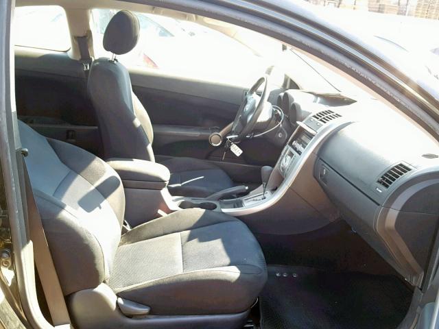 JTKDE3B77A0313202 - 2010 TOYOTA SCION TC შავი ფოტო 5