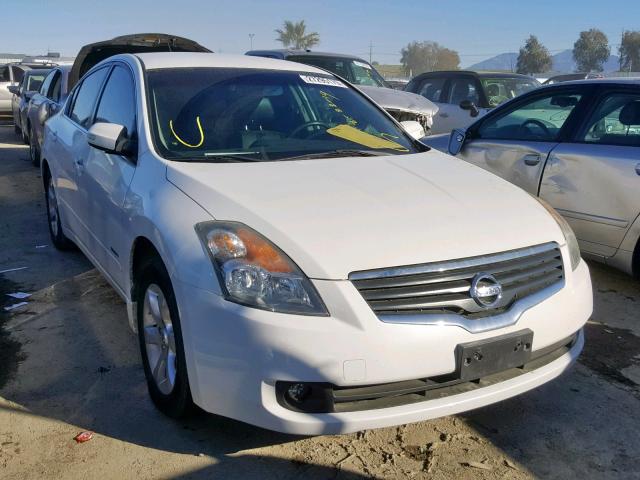 1N4CL21E18C210715 - 2008 NISSAN ALTIMA HYB WHITE photo 1