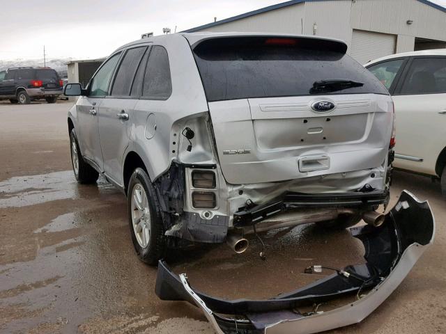 2FMDK3GC0DBA31939 - 2013 FORD EDGE SE SILVER photo 3