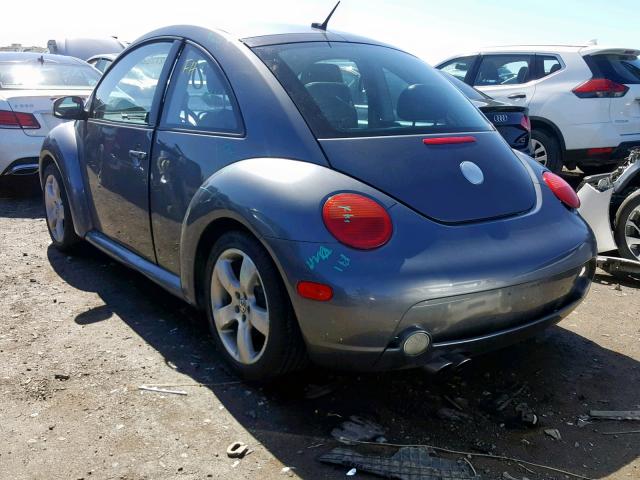 3VWFE31C64M410629 - 2004 VOLKSWAGEN NEW BEETLE Grau Foto 3