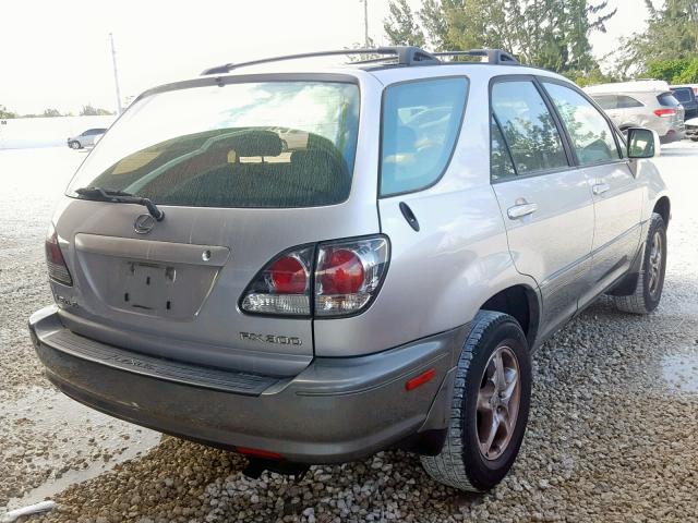 JTJHF10U220278179 - 2002 LEXUS RX 300 GRAY photo 4