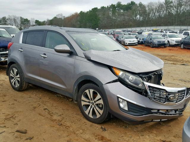 KNDPC3A27C7243274 - 2012 KIA SPORTAGE E GRAY photo 1