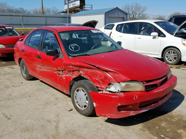 JA3AY26A7XU028078 - 1999 MITSUBISHI MIRAGE DE RED photo 1