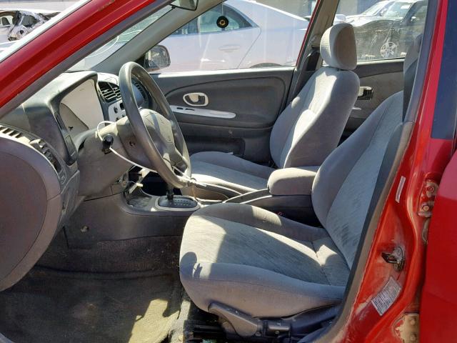 JA3AY26A7XU028078 - 1999 MITSUBISHI MIRAGE DE RED photo 5