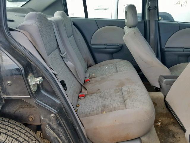 1G8AF52F45Z160686 - 2005 SATURN ION LEVEL BLACK photo 6
