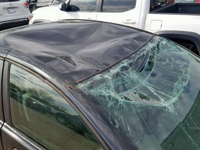 1G8AF52F45Z160686 - 2005 SATURN ION LEVEL BLACK photo 9