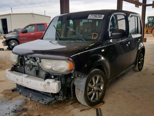 JN8AZ28R59T102385 - 2009 NISSAN CUBE BASE PURPLE photo 2