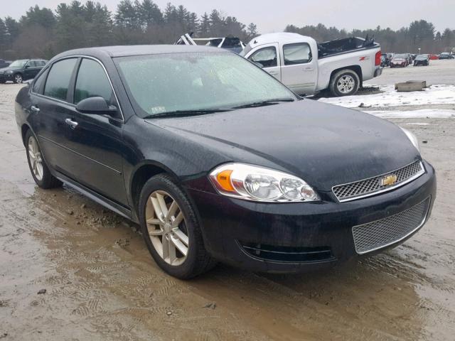 2G1WC5E39D1153710 - 2013 CHEVROLET IMPALA LTZ BLACK photo 1