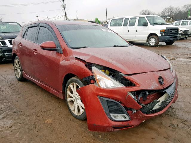 JM1BL1H68A1312657 - 2010 MAZDA 3 S RED photo 1