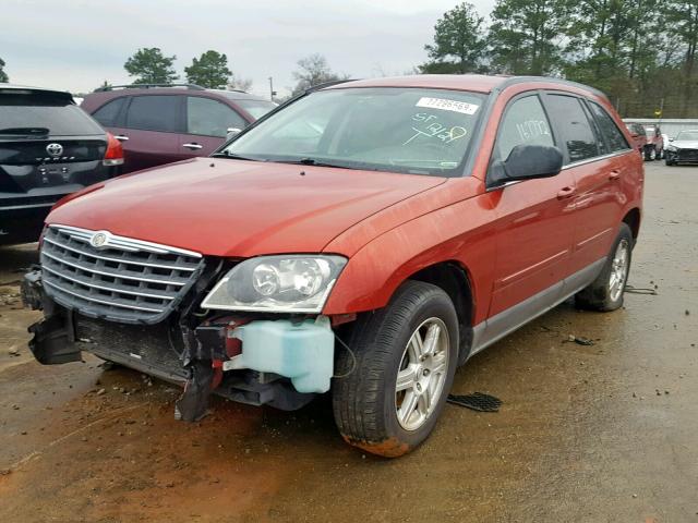 2A4GM684X6R862762 - 2006 CHRYSLER PACIFICA RED photo 2