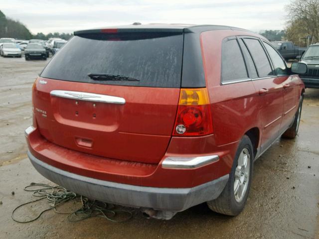 2A4GM684X6R862762 - 2006 CHRYSLER PACIFICA RED photo 4