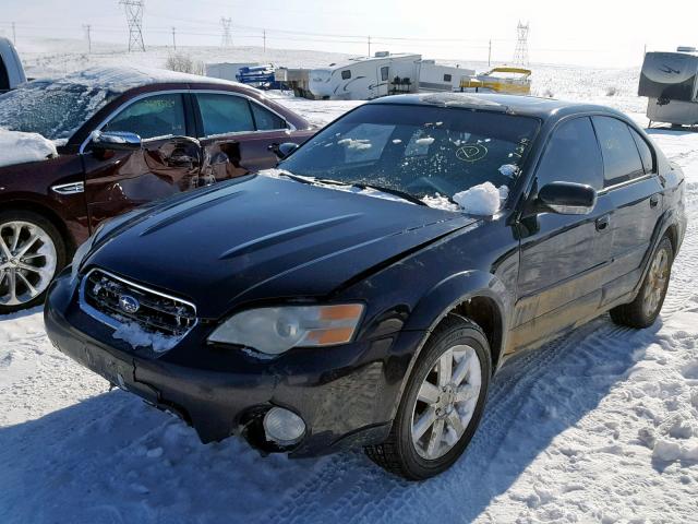 4S4BL86C464203163 - 2006 SUBARU LEGACY OUT BLACK photo 2