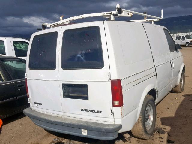 1GCDM19W4YB102257 - 2000 CHEVROLET ASTRO WHITE photo 4