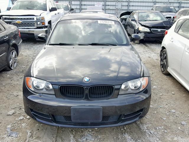 WBAUP73528VF08742 - 2008 BMW 128 I BLACK photo 9