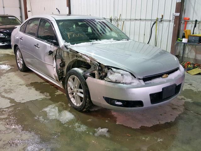 2G1WC5E37D1184566 - 2013 CHEVROLET IMPALA LTZ SILVER photo 1