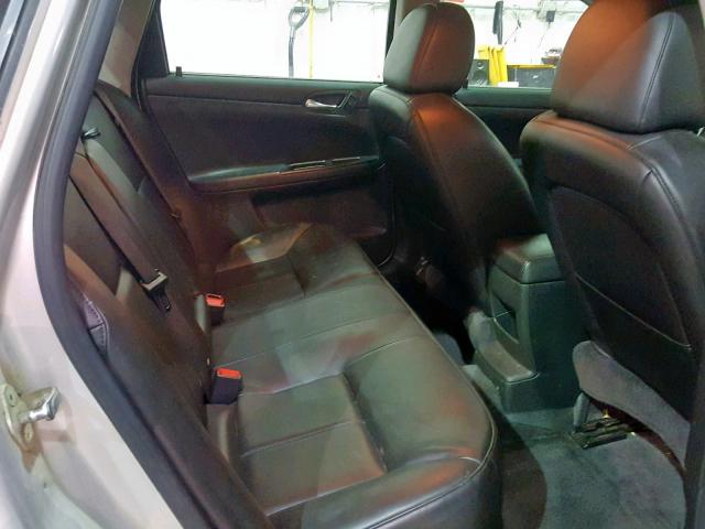 2G1WC5E37D1184566 - 2013 CHEVROLET IMPALA LTZ SILVER photo 6