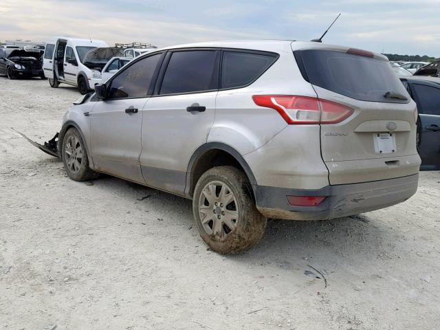 1FMCU0F76EUC59481 - 2014 FORD ESCAPE S SILVER photo 3