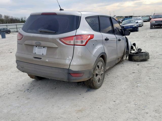 1FMCU0F76EUC59481 - 2014 FORD ESCAPE S SILVER photo 4