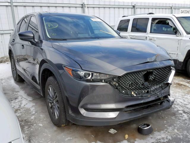 JM3KFABL1H0178636 - 2017 MAZDA CX-5 SPORT GRAY photo 1