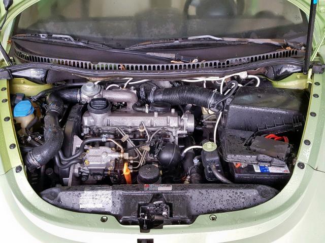 3VWCF21C4YM409348 - 2000 VOLKSWAGEN NEW BEETLE 绿色 照片 7