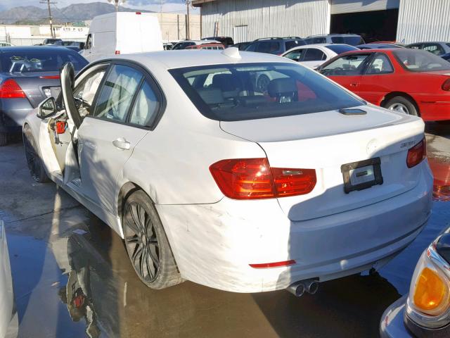 WBA3C1G57DNR48834 - 2013 BMW 328 I SULE WHITE photo 3