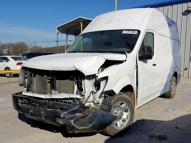 1N6BF0LY5DN103073 - 2013 NISSAN NV 2500 WHITE photo 2