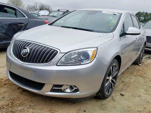 1G4PR5SK4H4121291 - 2017 BUICK VERANO SPO SILVER photo 2