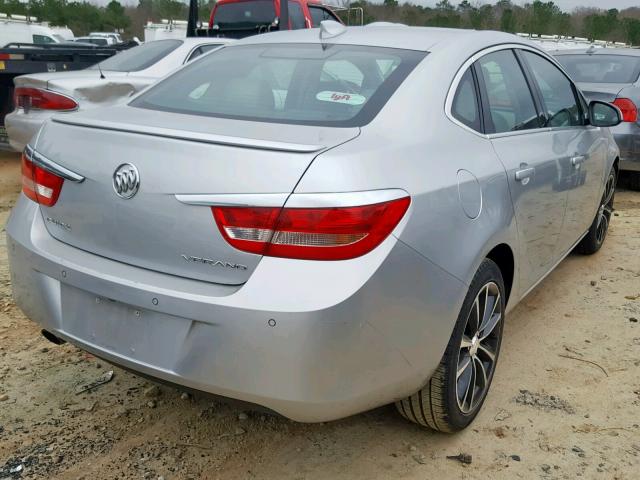 1G4PR5SK4H4121291 - 2017 BUICK VERANO SPO SILVER photo 4