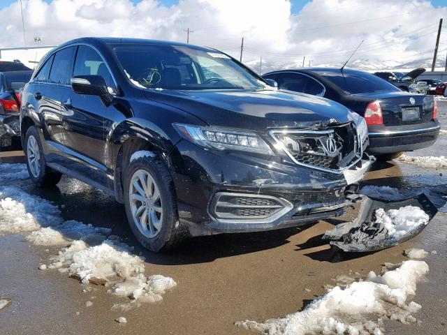 5J8TB4H35GL001376 - 2016 ACURA RDX BASE BLACK photo 1