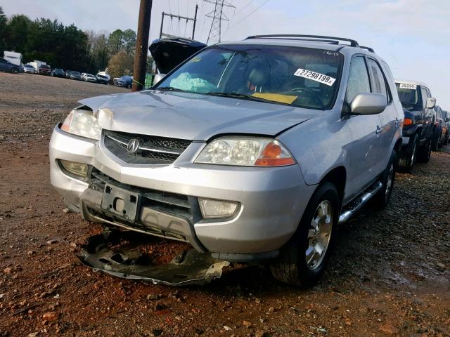 2HNYD18431H529891 - 2001 ACURA MDX SILVER photo 2