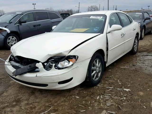 2G4WD552471194810 - 2007 BUICK LACROSSE C WHITE photo 2