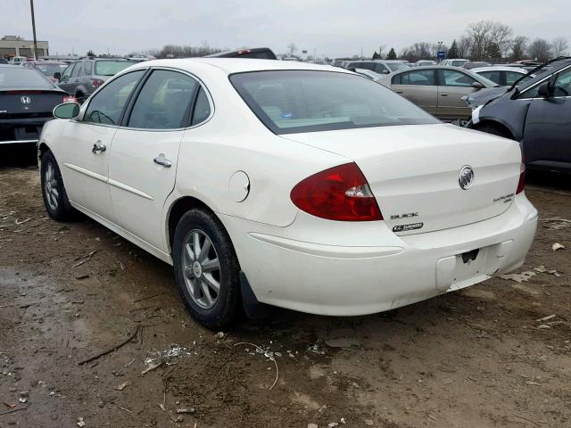 2G4WD552471194810 - 2007 BUICK LACROSSE C WHITE photo 3