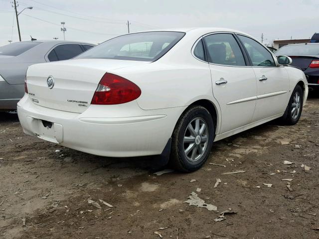 2G4WD552471194810 - 2007 BUICK LACROSSE C WHITE photo 4