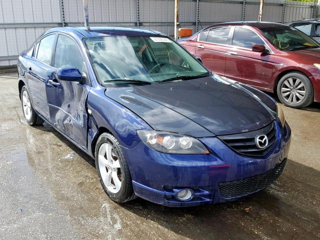 JM1BK123651277043 - 2005 MAZDA 3 S BLUE photo 1