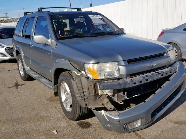 JNRDR09Y33W302044 - 2003 INFINITI QX4 SILVER photo 1