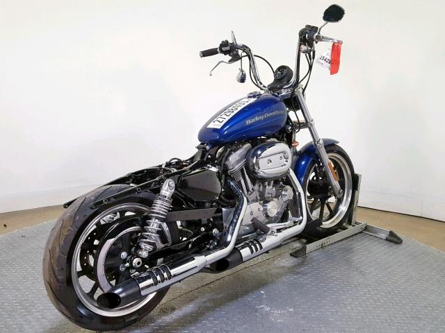 1HD4CR232GC437848 - 2016 HARLEY-DAVIDSON XL883 SUPE BLUE photo 8