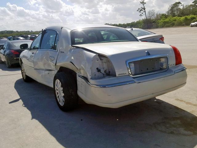 1LNHM81W76Y629351 - 2006 LINCOLN TOWN CAR S WHITE photo 3