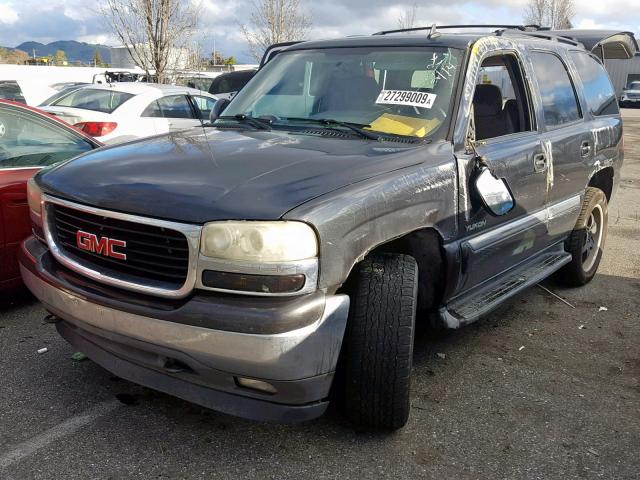 1GKEC13Z96J133179 - 2006 GMC YUKON GRAY photo 2