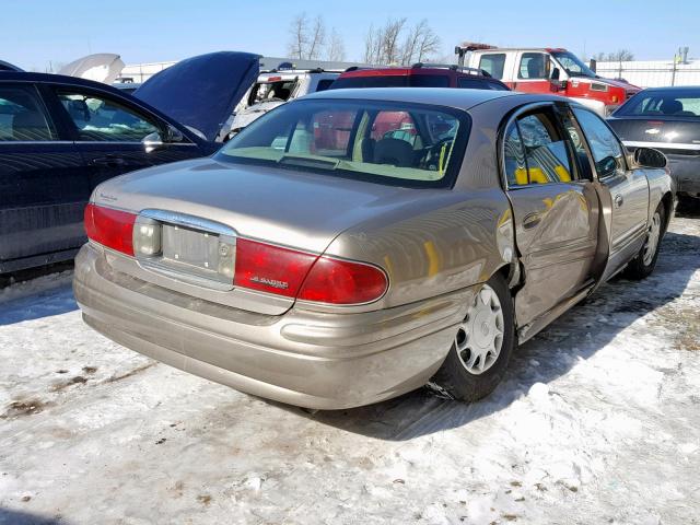 1G4HP52K344114966 - 2004 BUICK LESABRE CU TAN photo 4