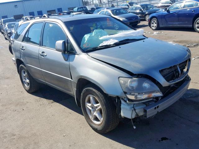 JT6HF10U4Y0096941 - 2000 LEXUS RX 300 GREEN photo 1