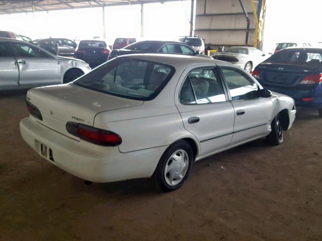 1Y1SK5283SZ035810 - 1995 GEO PRIZM LSI WHITE photo 4