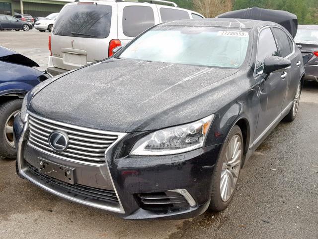 JTHCL5EFXH5028495 - 2017 LEXUS LS 460 BLACK photo 2