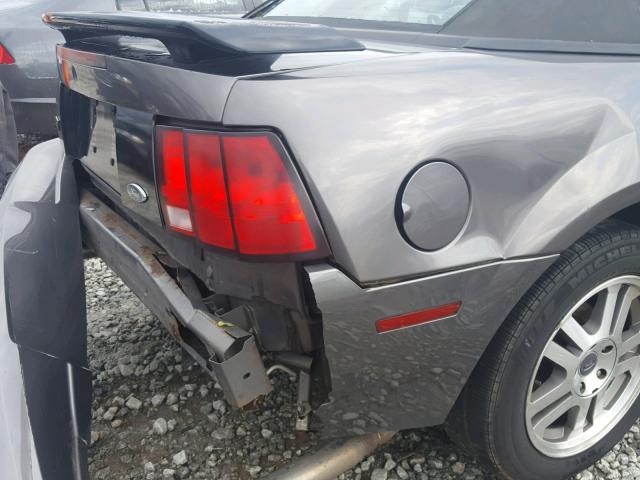 1FAFP45X93F388727 - 2003 FORD MUSTANG GT GRAY photo 9