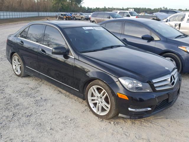 WDDGF4HB6DR253048 - 2013 MERCEDES-BENZ C 250 BLACK photo 1